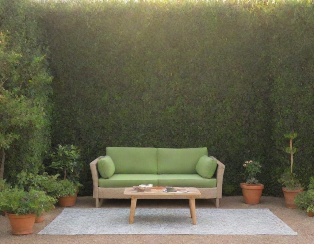 sofa jardin