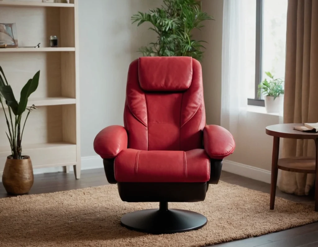 Comparación entre tapizados en piel y tela para sillones de masaje