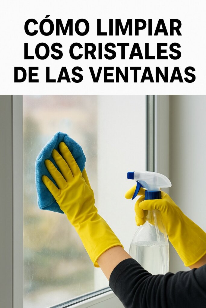 Cómo Limpiar los Cristales de las Ventanas