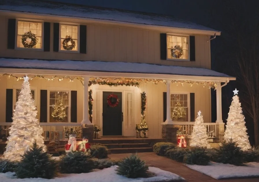Así luce mejor la decoración de navidad exterior