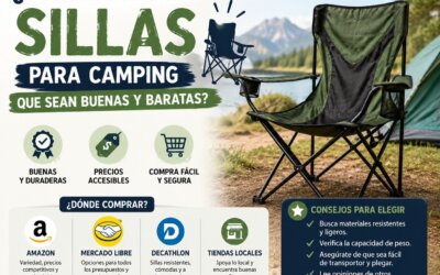 Donde comprar Sillas para Camping que sean Buenas y Baratas